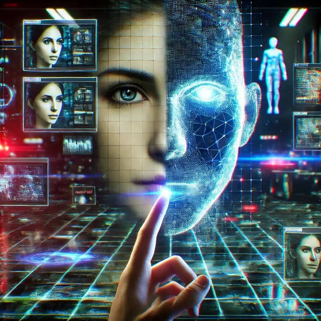 Deepfake image for freaky ai